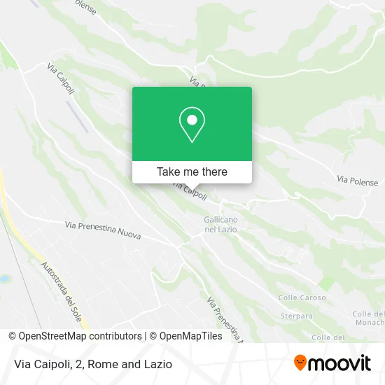 Caipoli Street, 2 map