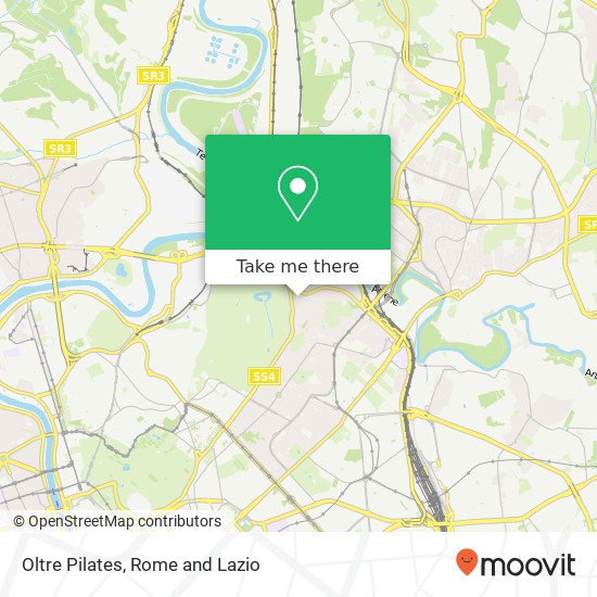 Oltre Pilates map