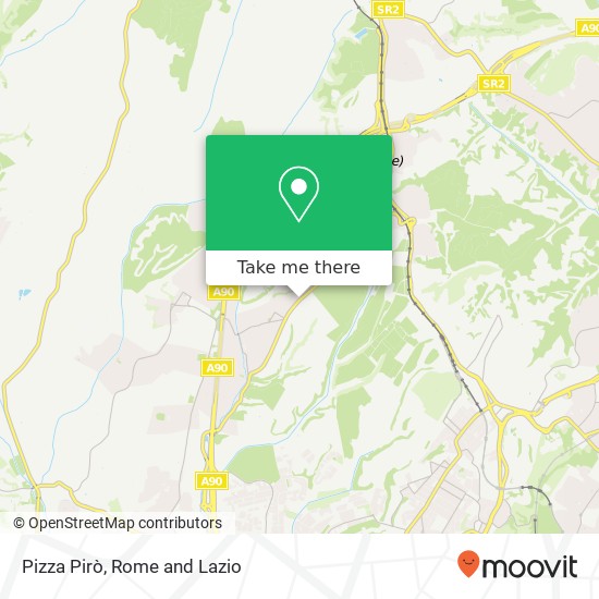 Pizza Pirò map