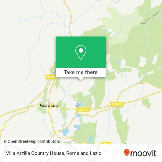 Villa Arzilla Country House map