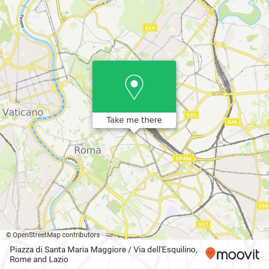 Piazza di Santa Maria Maggiore / Via dell'Esquilino map