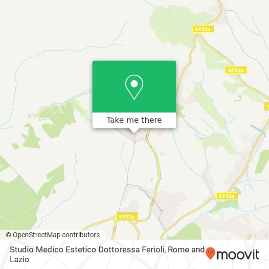 Studio Medico Estetico Dottoressa Ferioli map