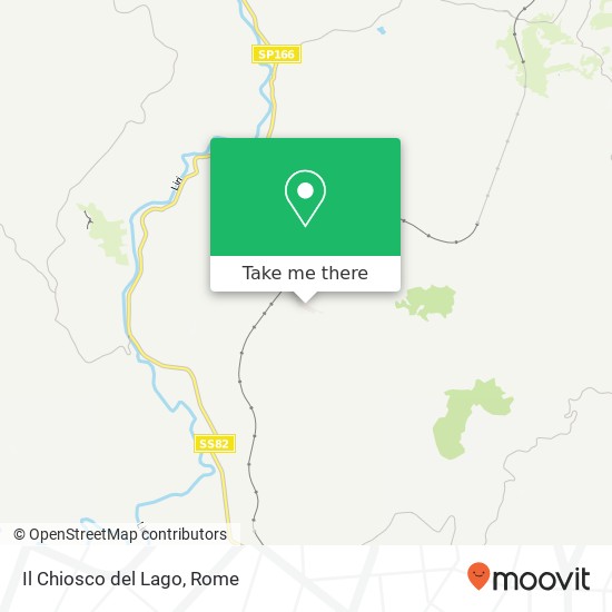 Il Chiosco del Lago map