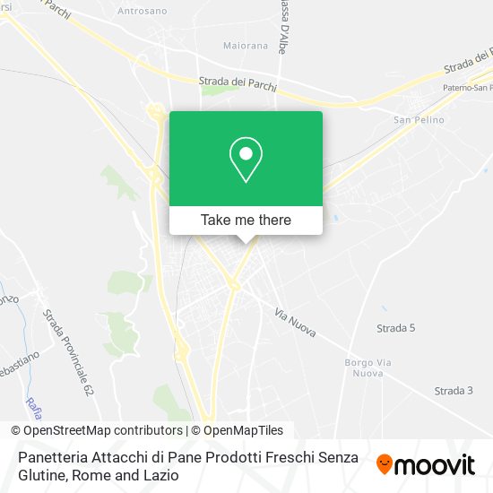 Panetteria Attacchi di Pane Prodotti Freschi Senza Glutine map