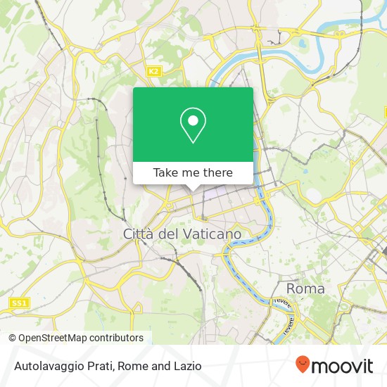 Autolavaggio Prati map