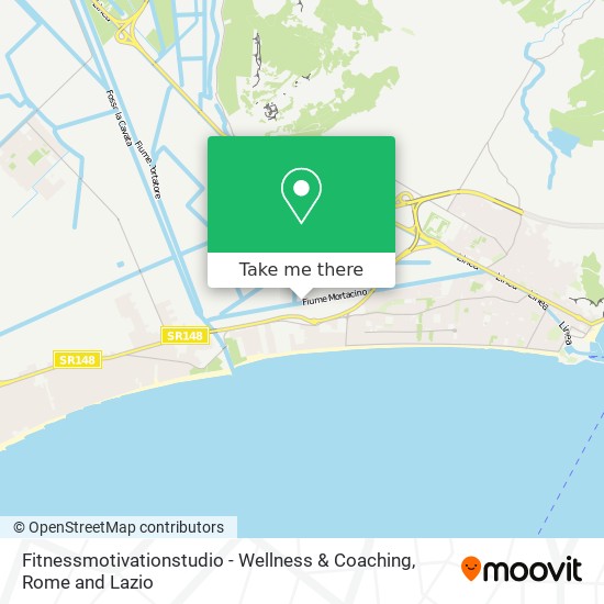 Fitnessmotivationstudio - Wellness & Coaching map