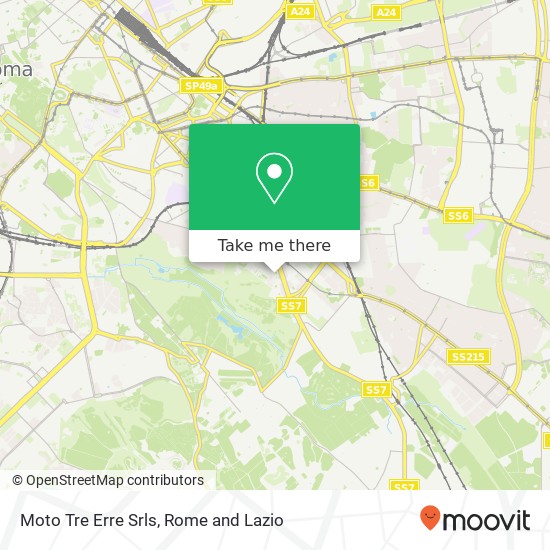 Moto Tre Erre Srls map