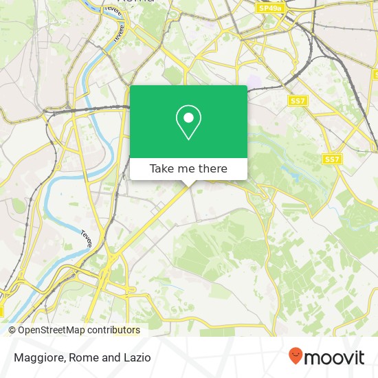 Maggiore map