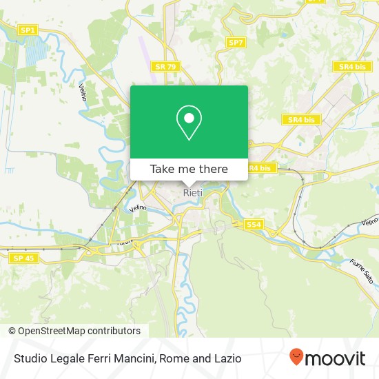 Studio Legale Ferri Mancini map