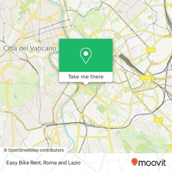 Easy Bike Rent map