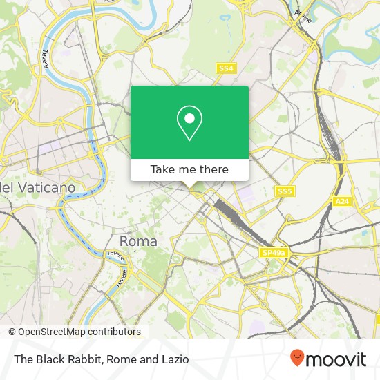 The Black Rabbit map