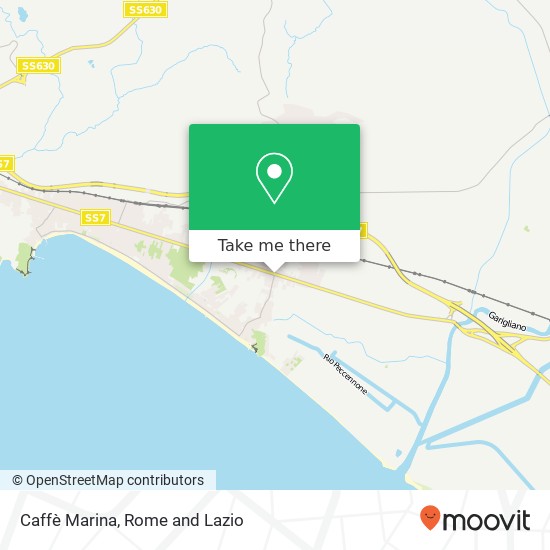 Caffè Marina map