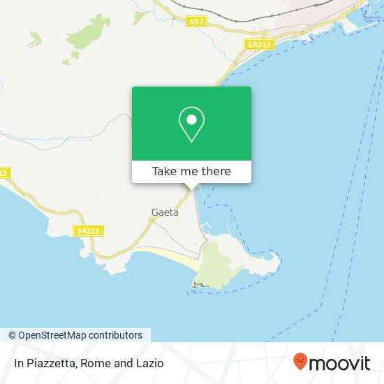 In Piazzetta map