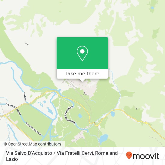 Via Salvo D'Acquisto / Via Fratelli Cervi map