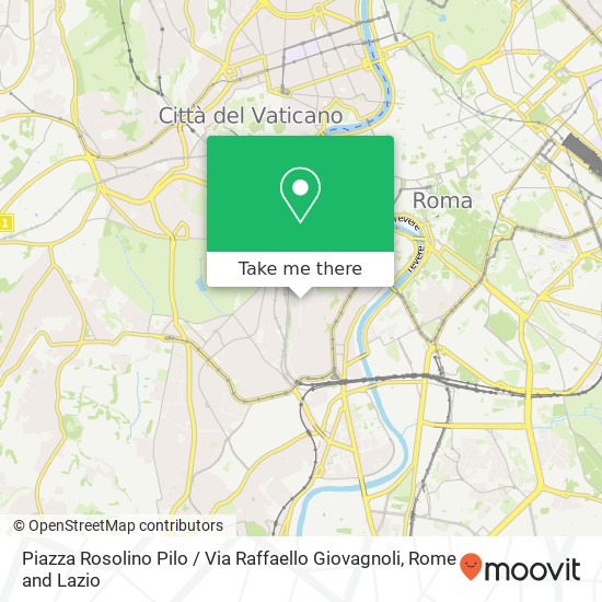 Piazza Rosolino Pilo / Via Raffaello Giovagnoli map