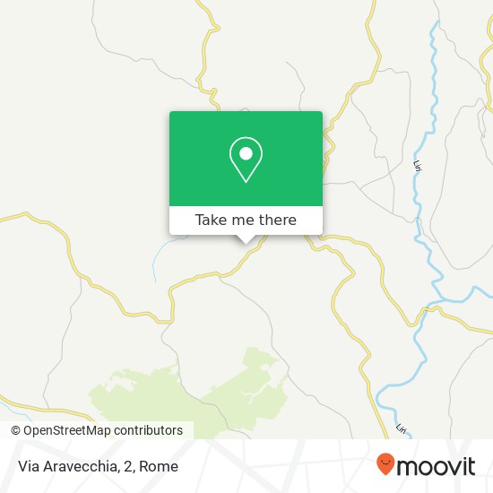 Via Aravecchia, 2 map