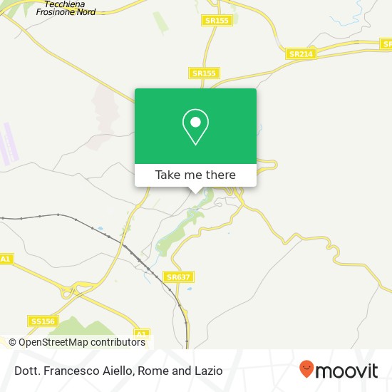 Dott. Francesco Aiello map