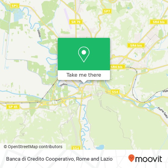 Banca di Credito Cooperativo map