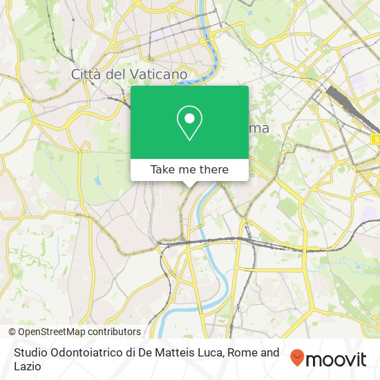 Studio Odontoiatrico di De Matteis Luca map