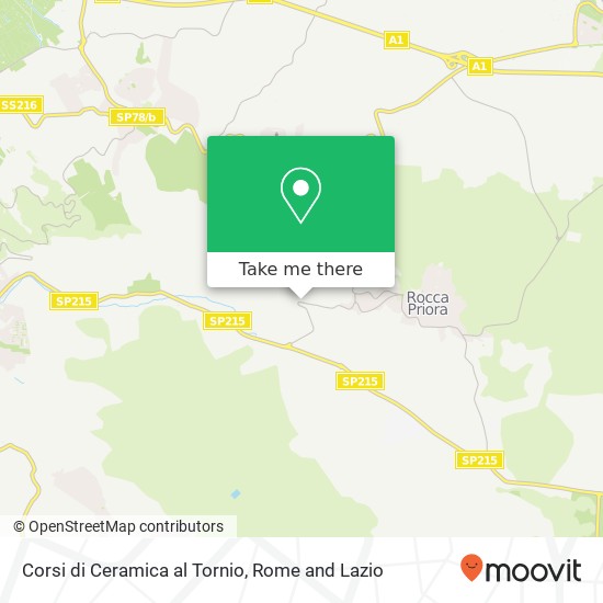 Corsi di Ceramica al Tornio map