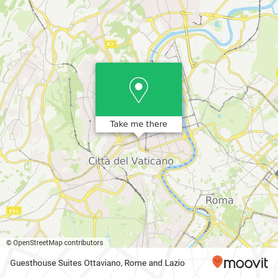 Guesthouse Suites Ottaviano map