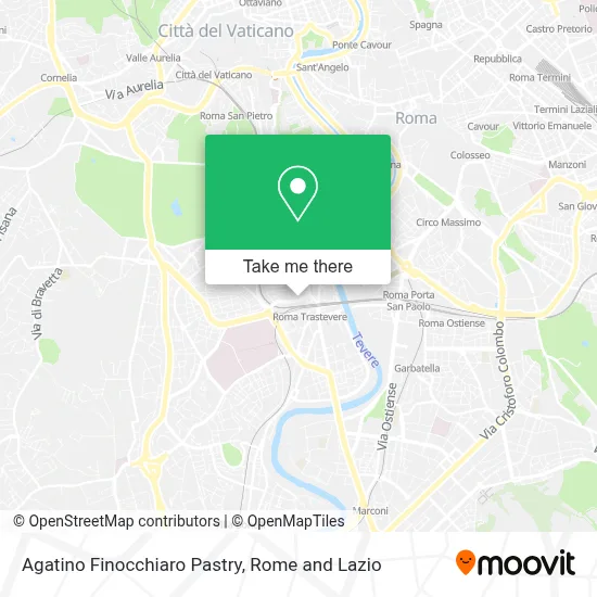 Agatino Finocchiaro Pastry map