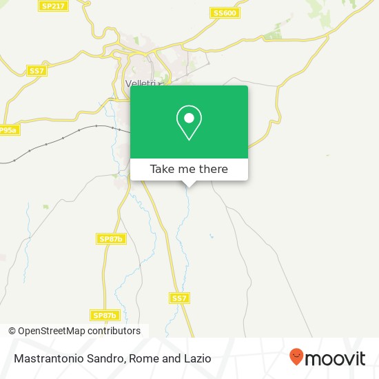 Mastrantonio Sandro map