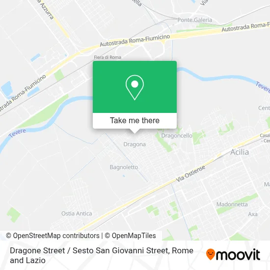 Dragone Street / Sesto San Giovanni Street map
