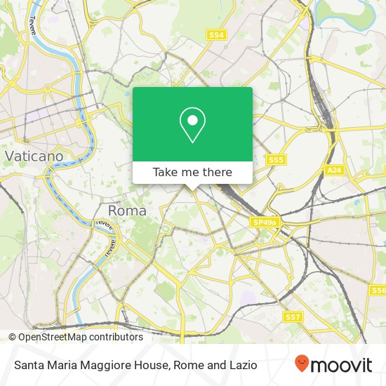 Santa Maria Maggiore House map