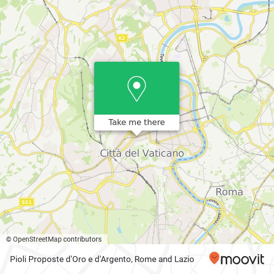 Pioli Proposte d'Oro e d'Argento map