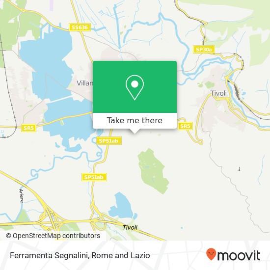 Ferramenta Segnalini map