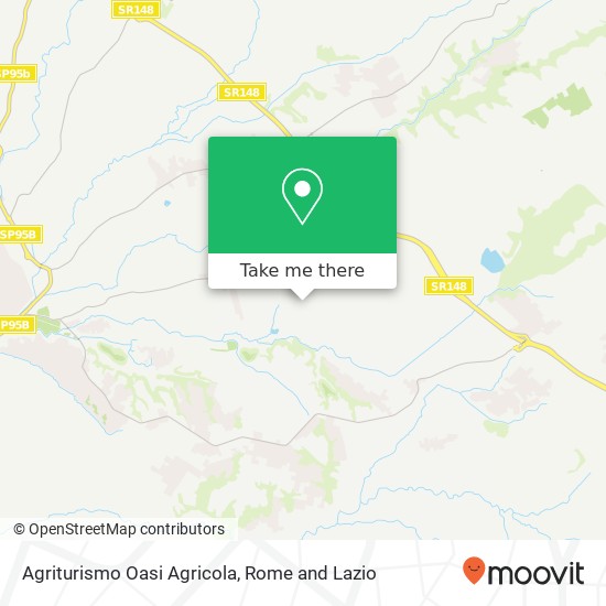 Agriturismo Oasi Agricola map