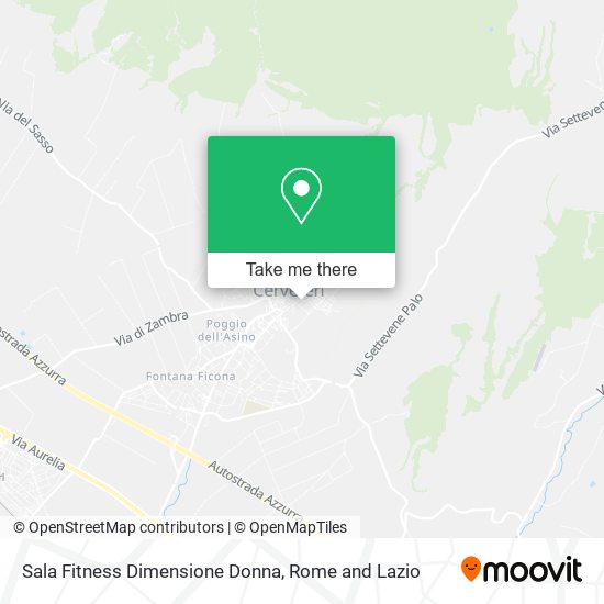 Sala Fitness Dimensione Donna map