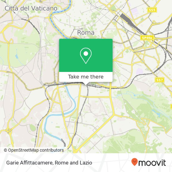 Garie Affittacamere map