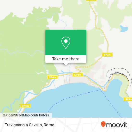 Trevignano a Cavallo map