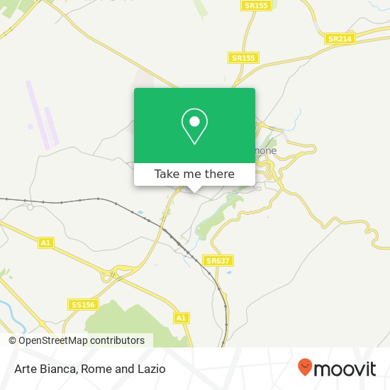 Arte Bianca map