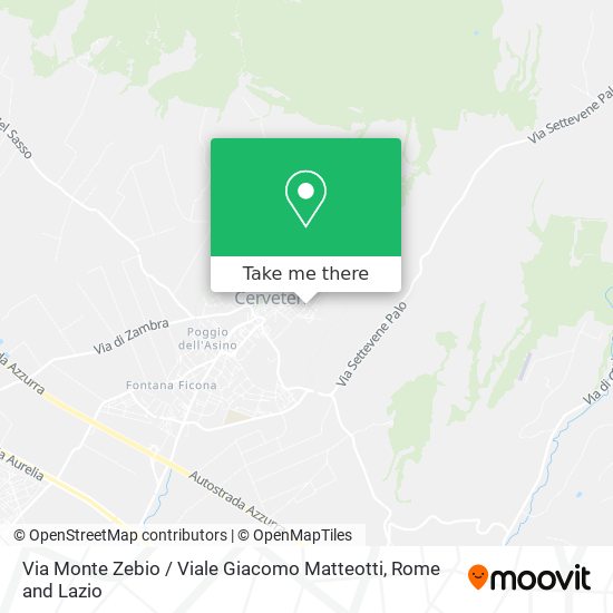 Via Monte Zebio / Viale Giacomo Matteotti map