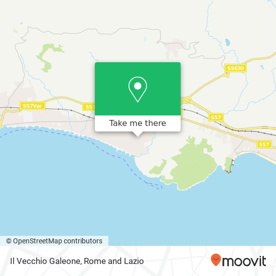 Il Vecchio Galeone map