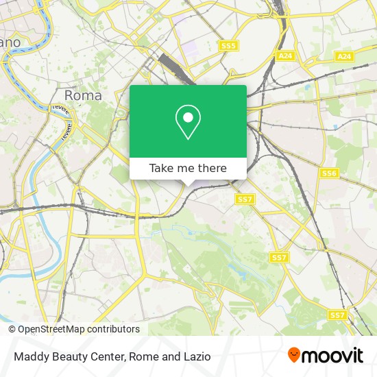 Maddy Beauty Center map