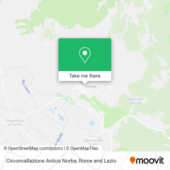 Circonvallazione Antica Norba map