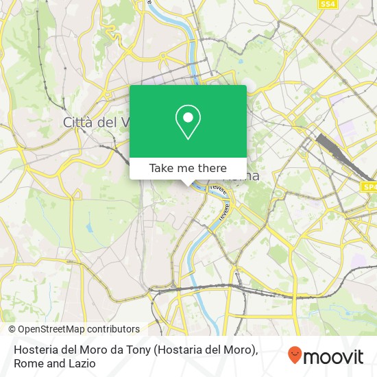 Hosteria del Moro da Tony (Hostaria del Moro) map