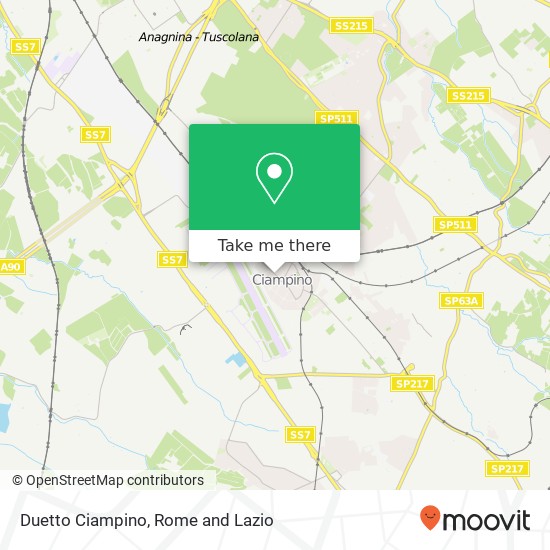 Duetto Ciampino map