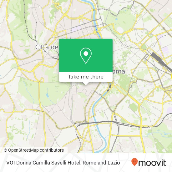 VOI Donna Camilla Savelli Hotel map