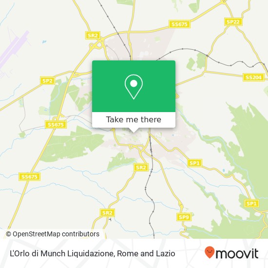 L'Orlo di Munch Liquidazione map