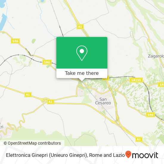 Elettronica Ginepri (Unieuro Ginepri) map