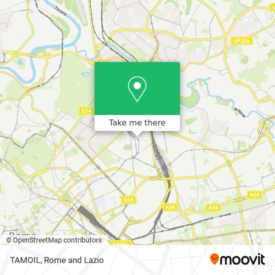TAMOIL map