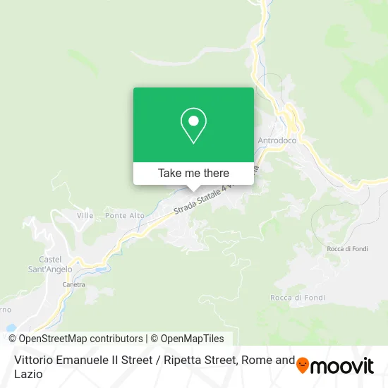 Vittorio Emanuele II Street / Ripetta Street map