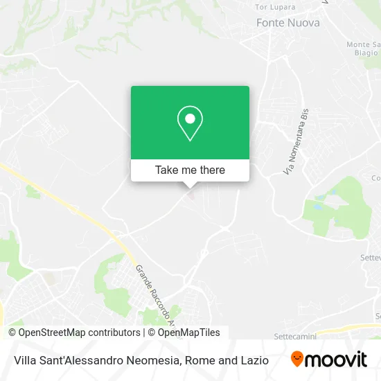 Villa Sant'Alessandro Neomesia map