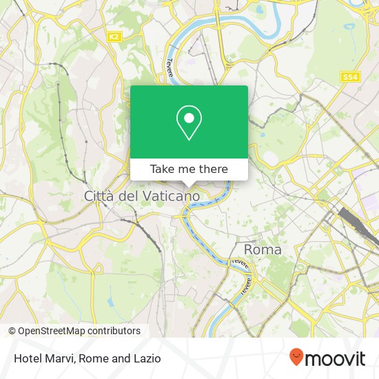 Hotel Marvi map