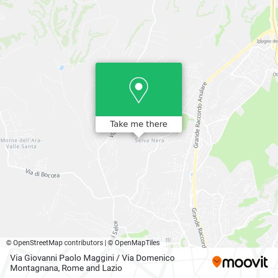 Via Giovanni Paolo Maggini / Via Domenico Montagnana map